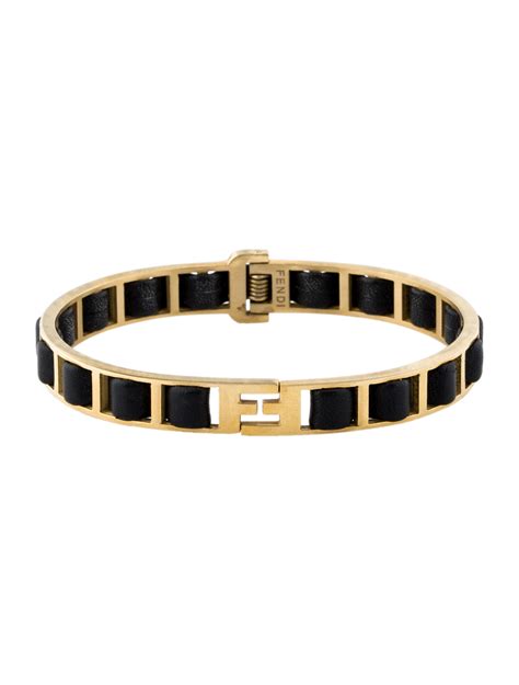 fendi bracelet gold|real fendi bracelets.